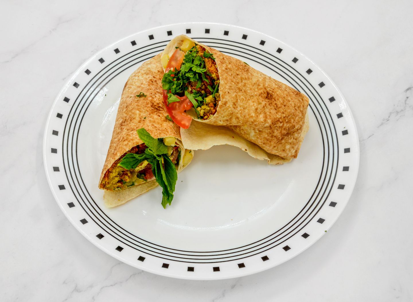 Shami Falafel Sandwich