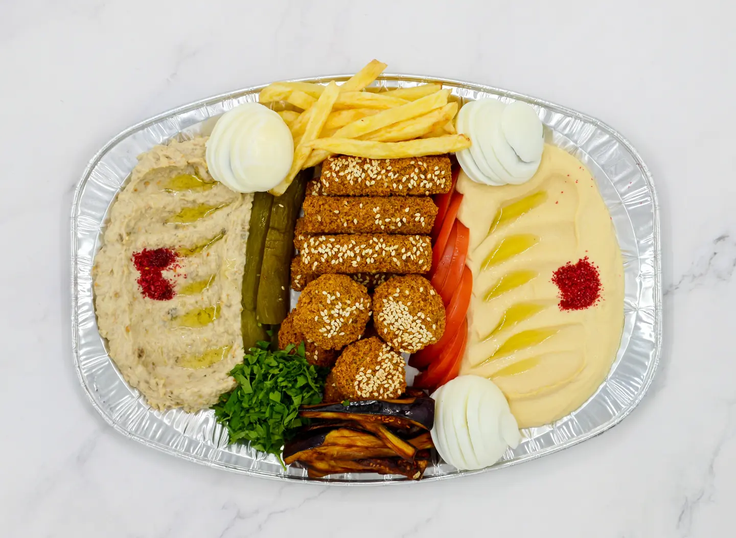 صحن مشكل سوبر