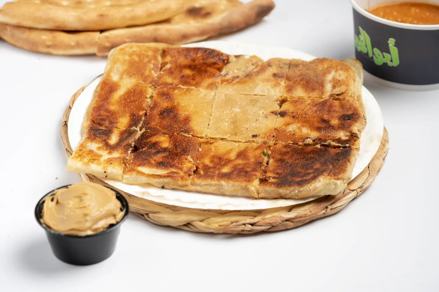 مطبق الفول السوداني بالموز