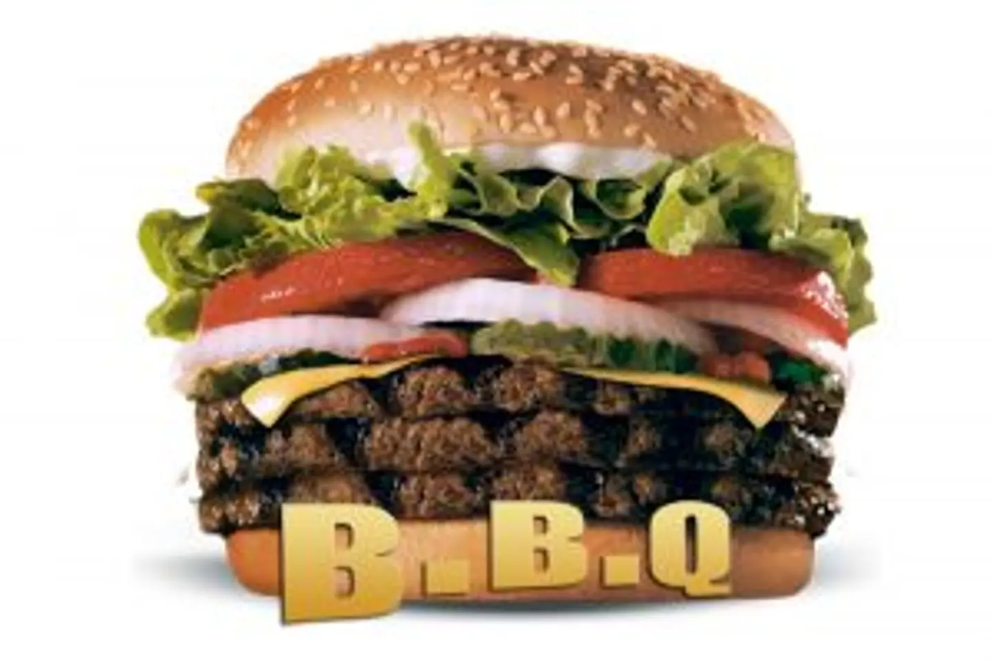 Triple Giant Meat Burger