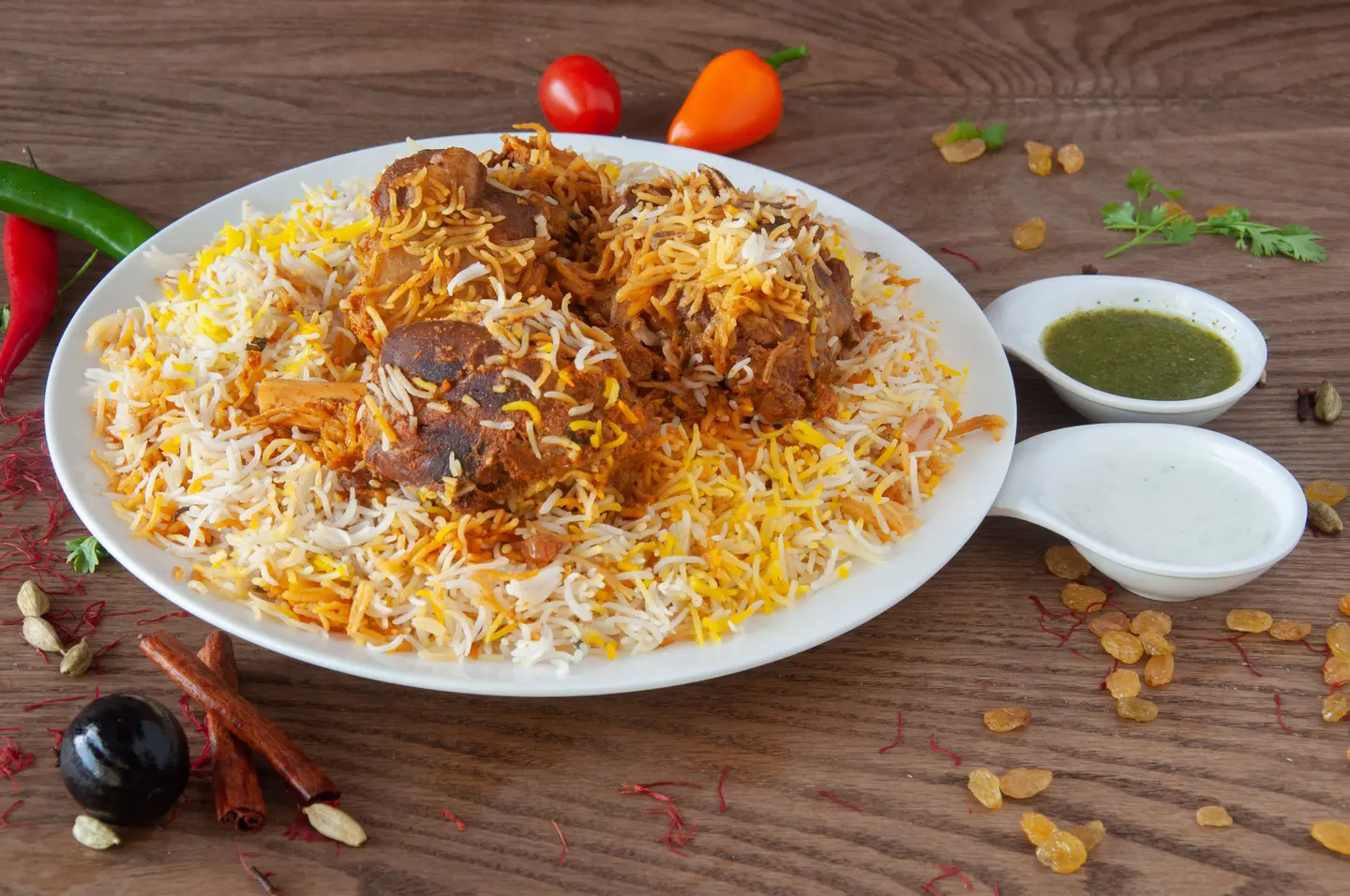 برياني - لحم ضأن ملكي