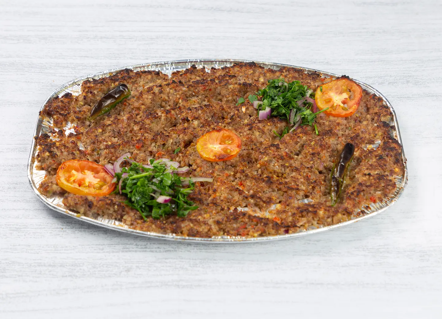 Shami Tawayah With Vegetables