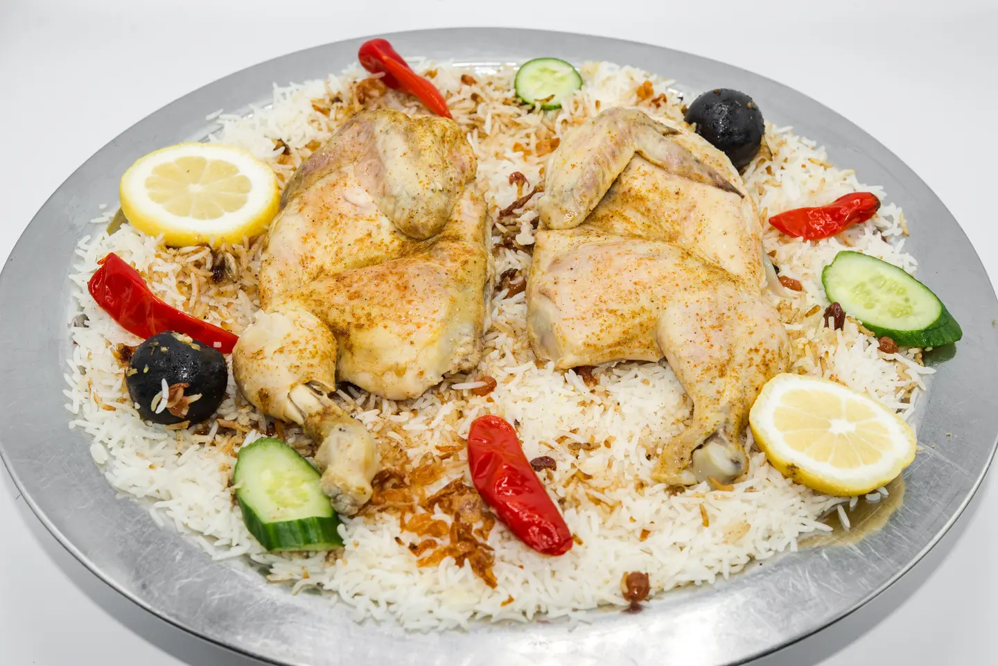 Madfoun Chicken With Shabi Rice - Half