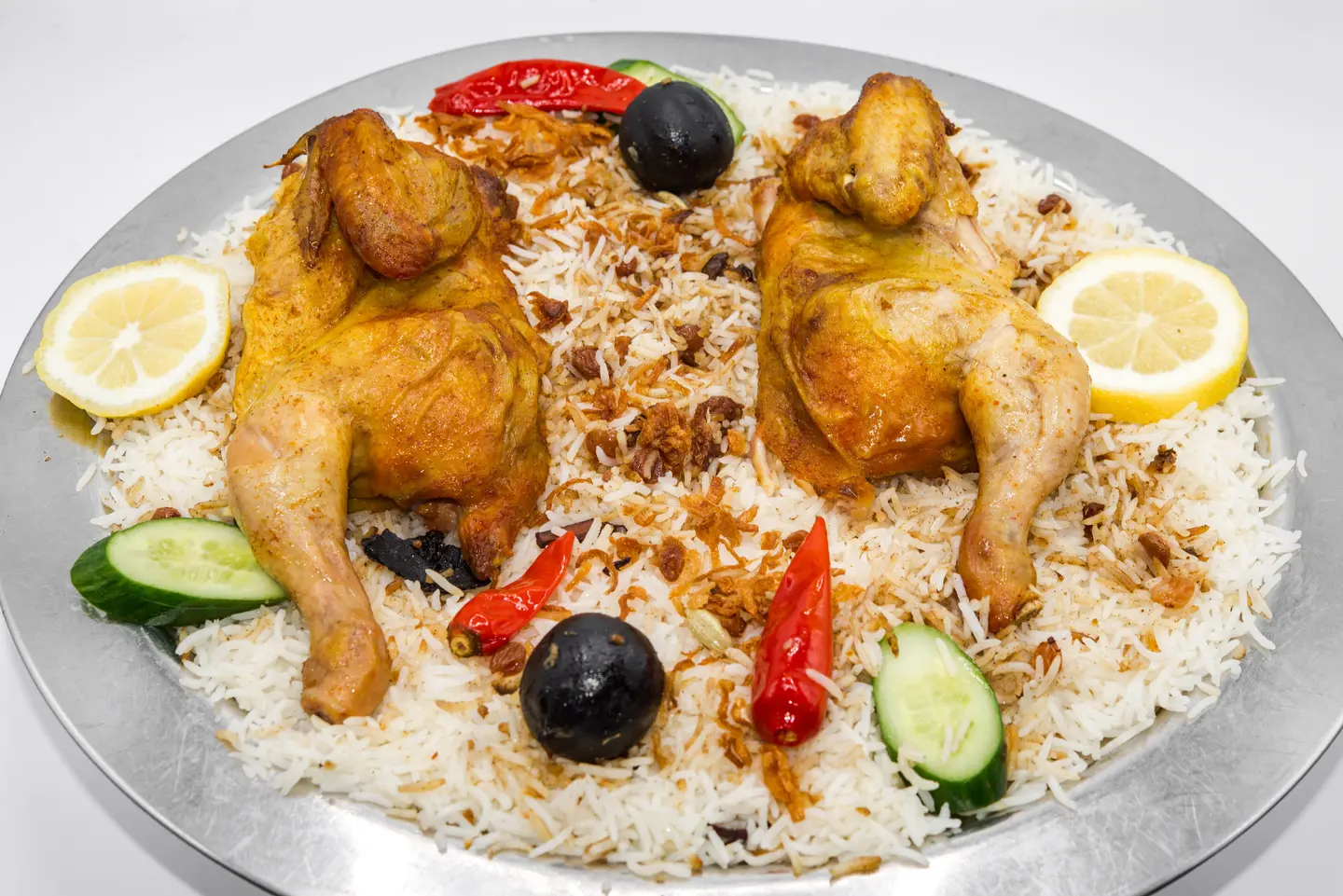 Mandi Chicken (Beshawer Or Mandi Or Mathloutha) - Half