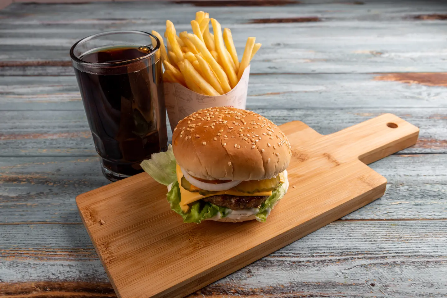 Small Royal Beef Burger Meal