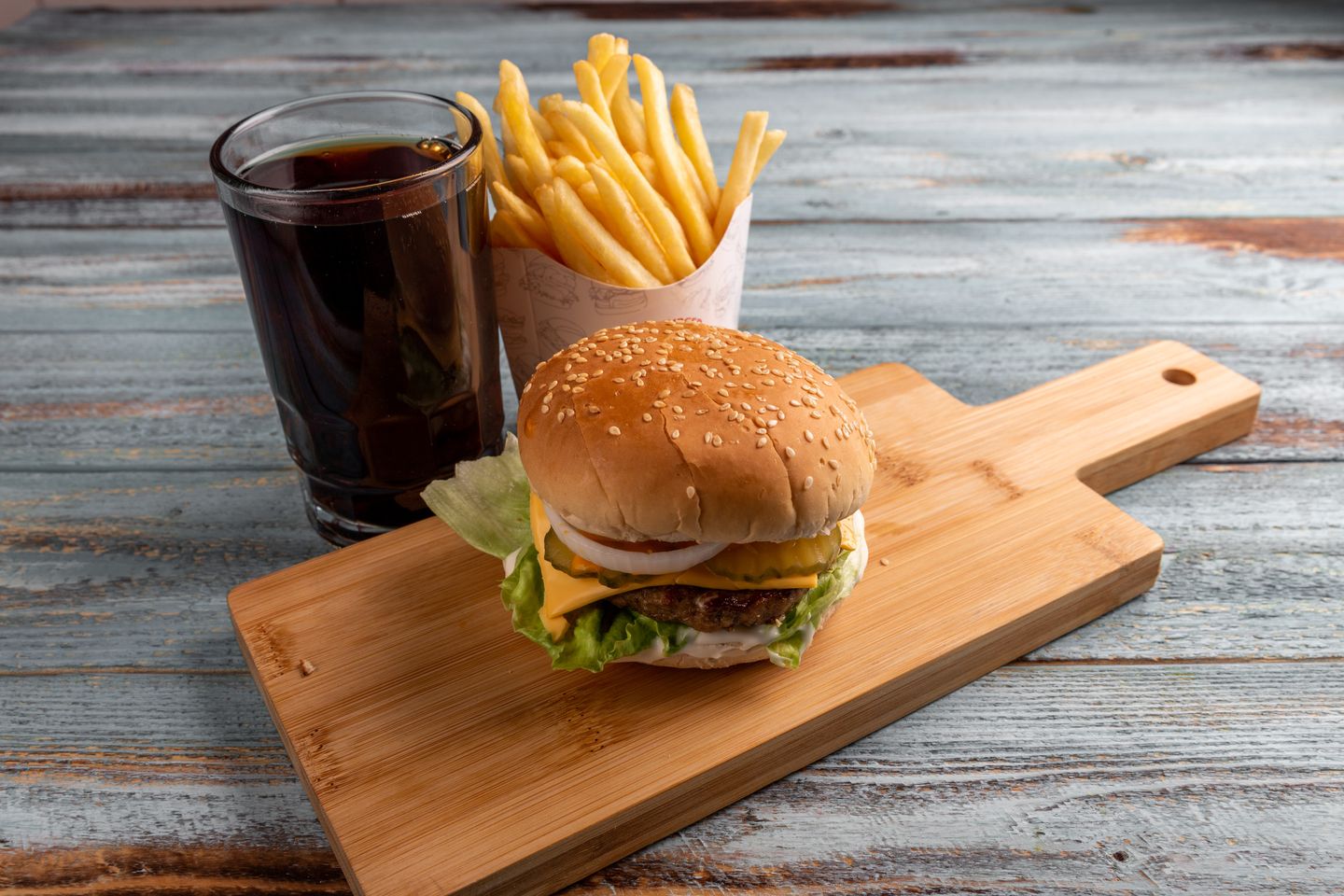 Small Royal Beef Burger Meal