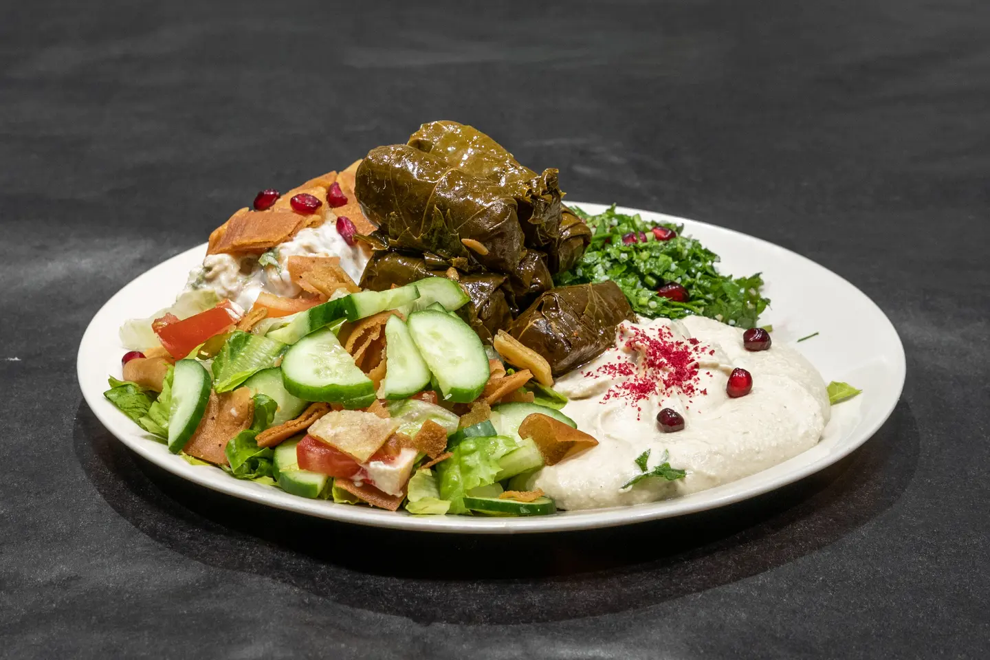 خمسة انواع سلطة مشكل