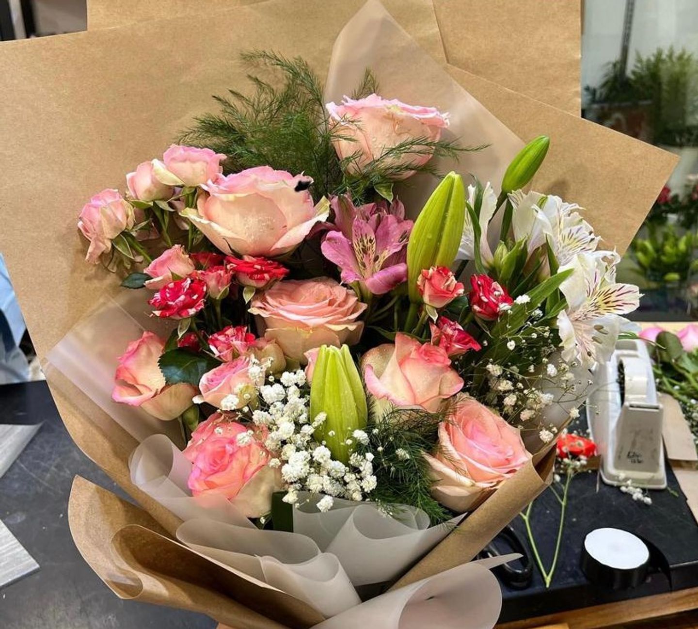 باقات اليد. 007