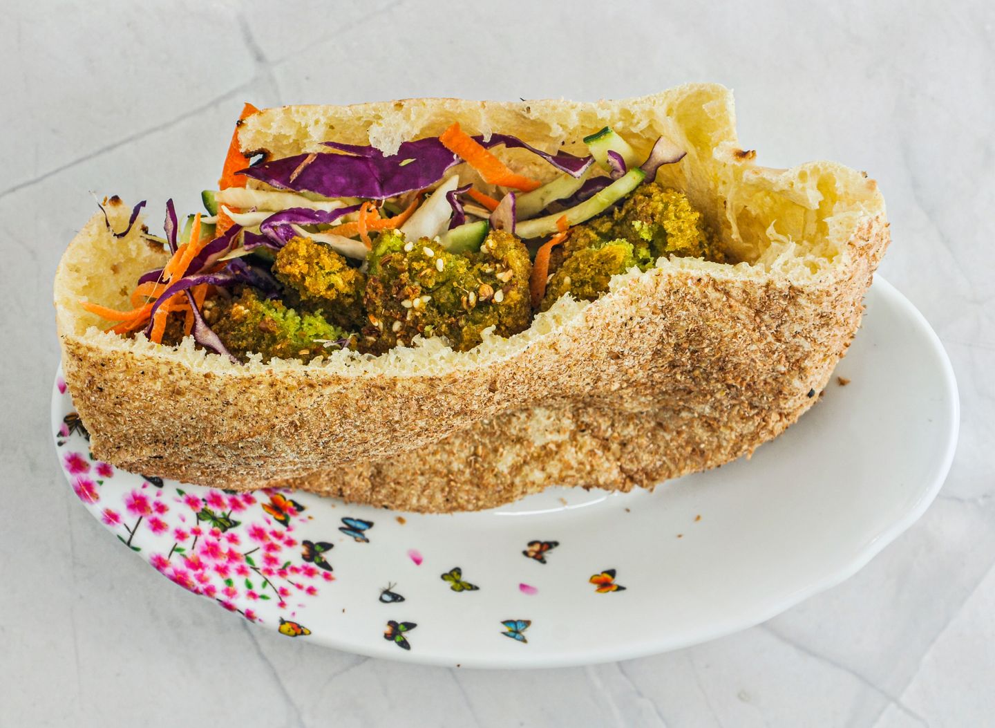 Plain Falafel Sandwich