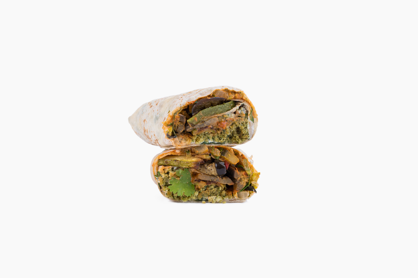 Grilled Falafel Tortilla Wrap