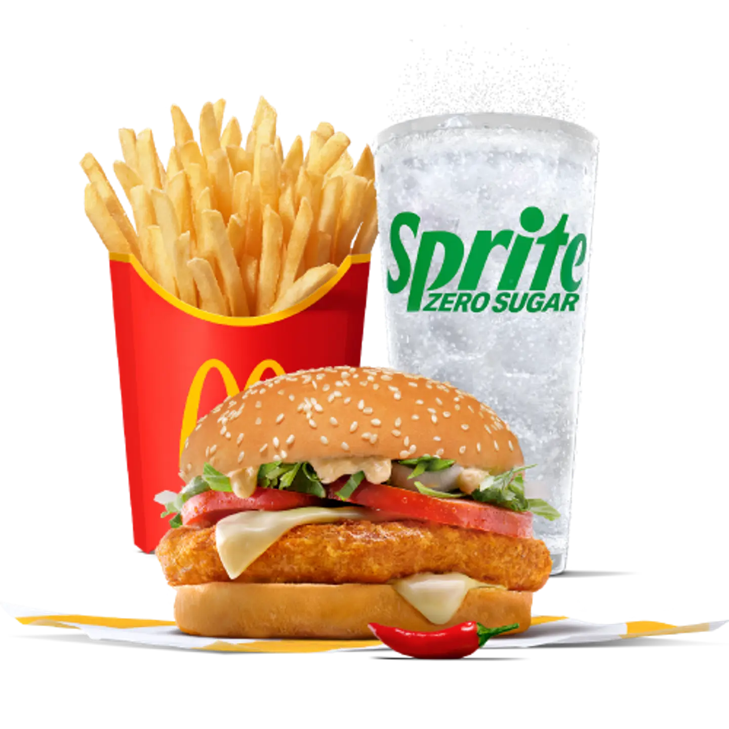 Big Tasty Chicken Spicy Meal