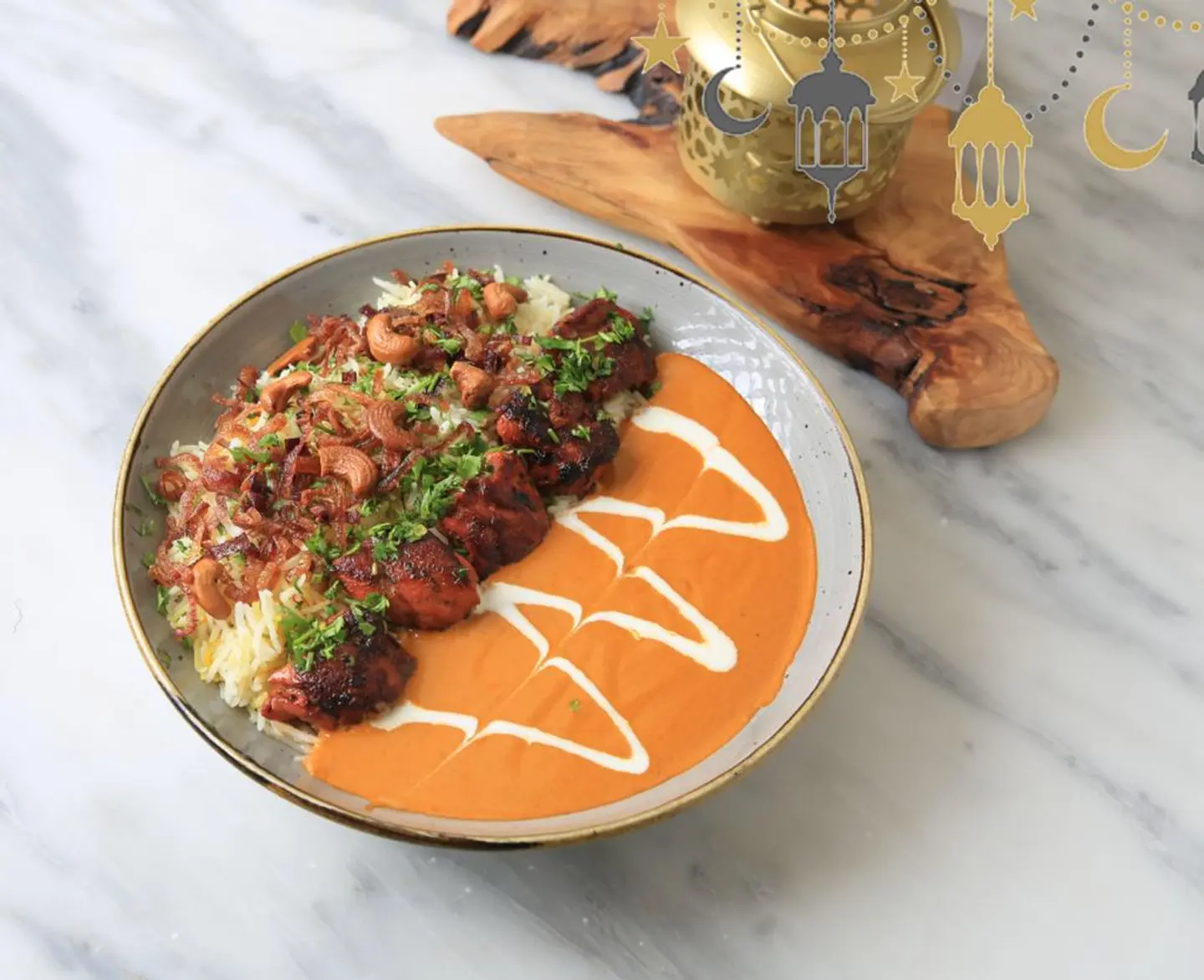 Butter Chicken Biryani