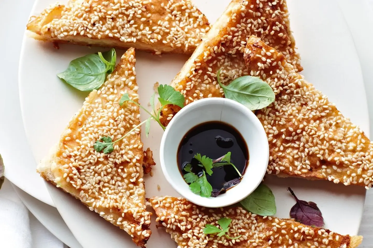 Sesame Shrimp Toast