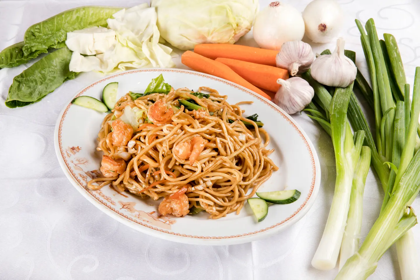 Fried Noodles  - With Shrimp