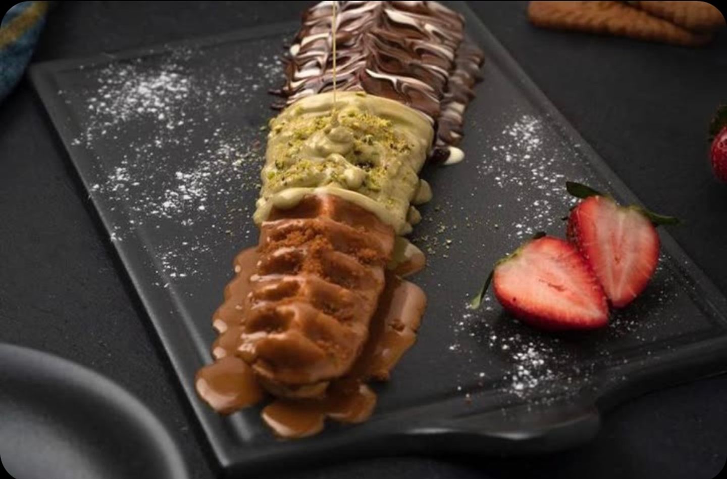 Stick Waffle Mix Chocolate