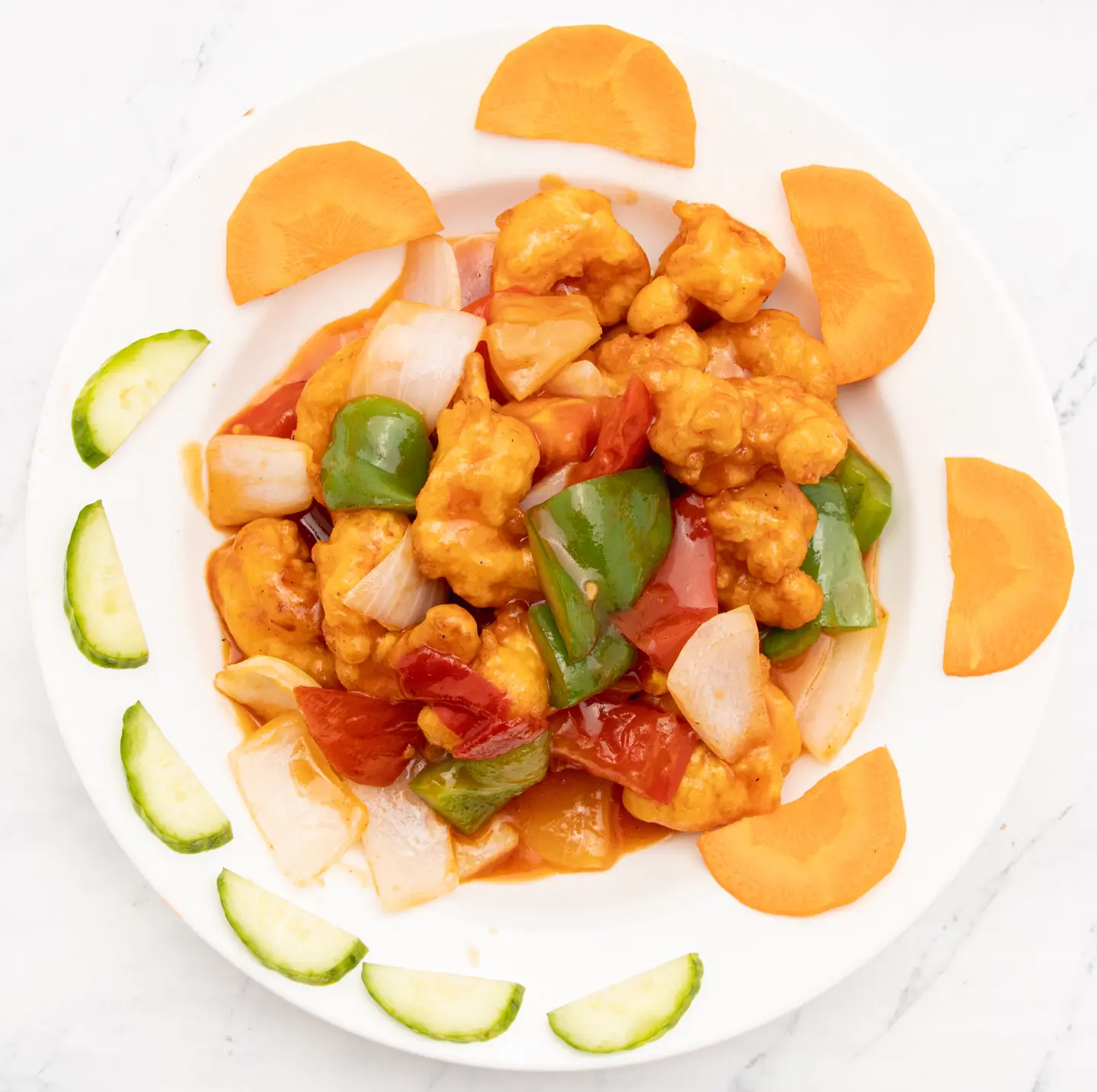 Shrimp With Sweet And Sour Sauce