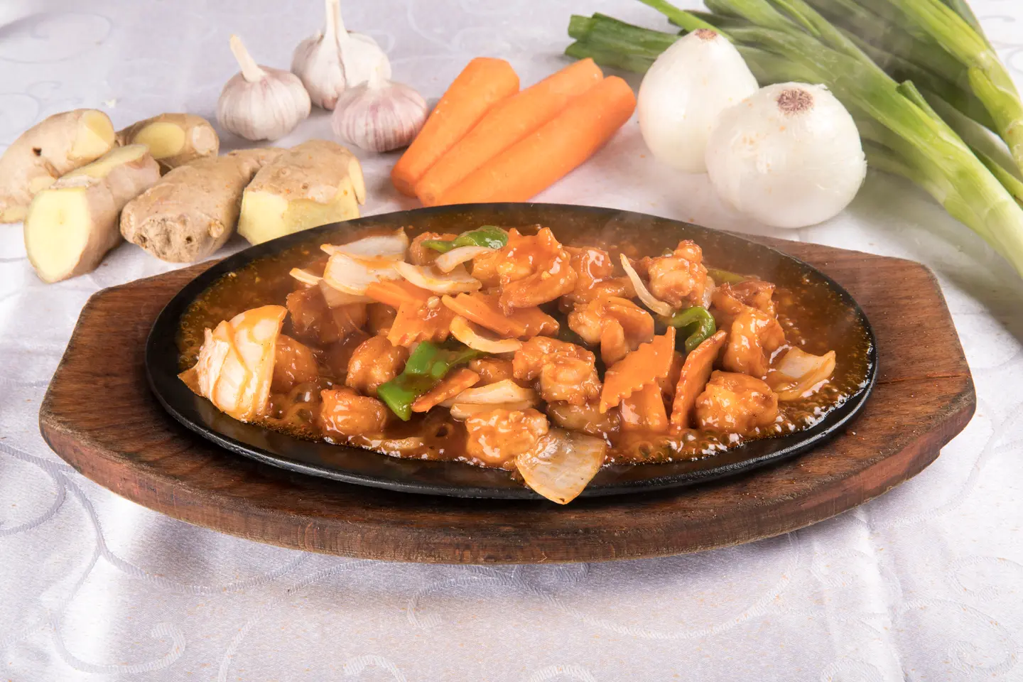 Sizzling Shrimp