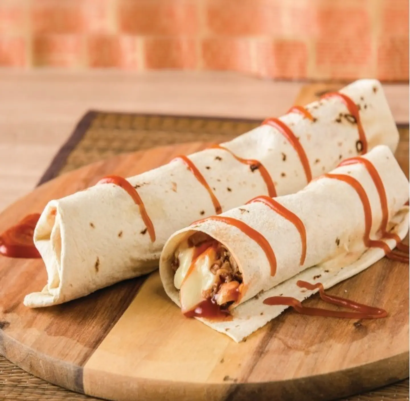 Shawarma With Red Bread