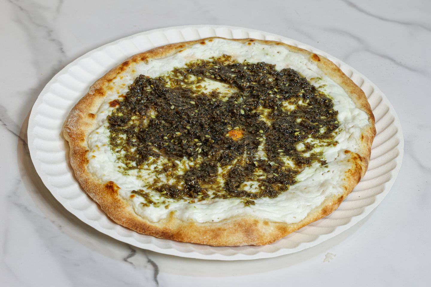 فطيرة لبنه زعتر