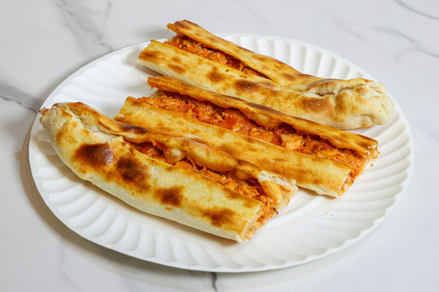 فطيرة محمرة بالشاورما