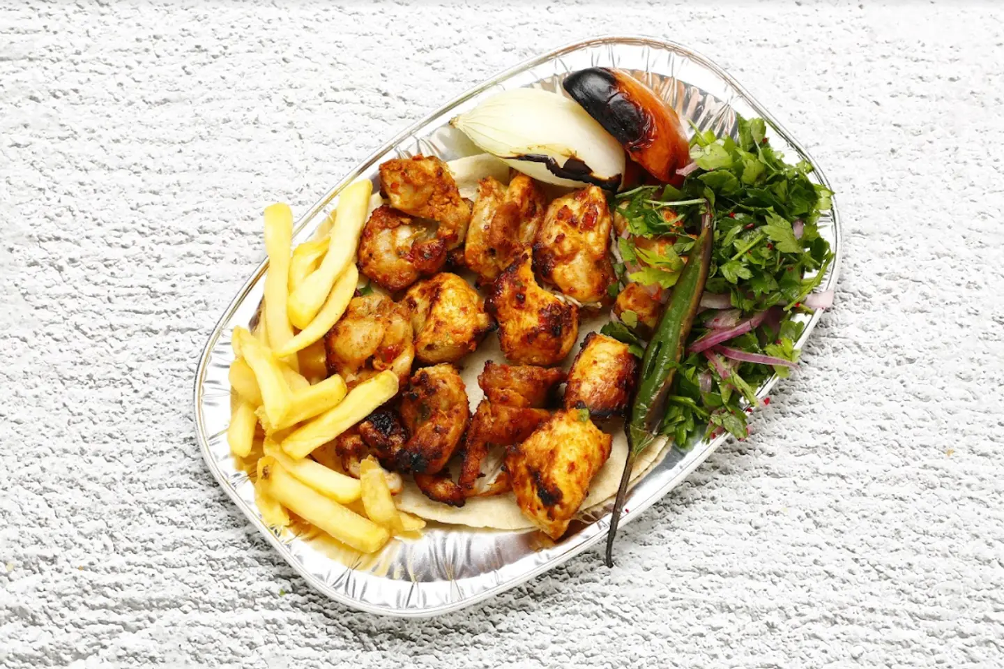 شيش طاووق - نص كيلو 8 اسياخ