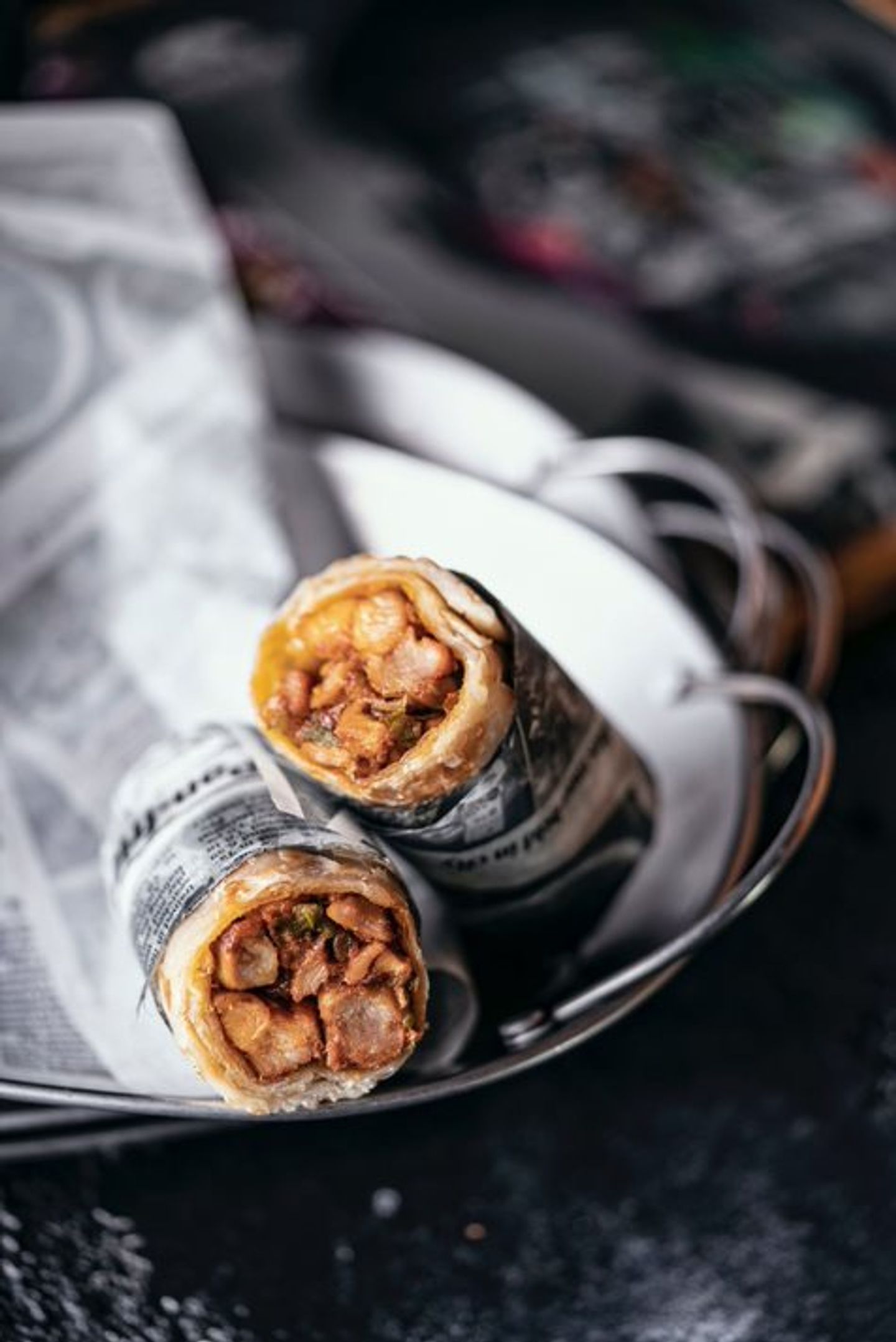 Calcutta Kathi Roll - With Chicken