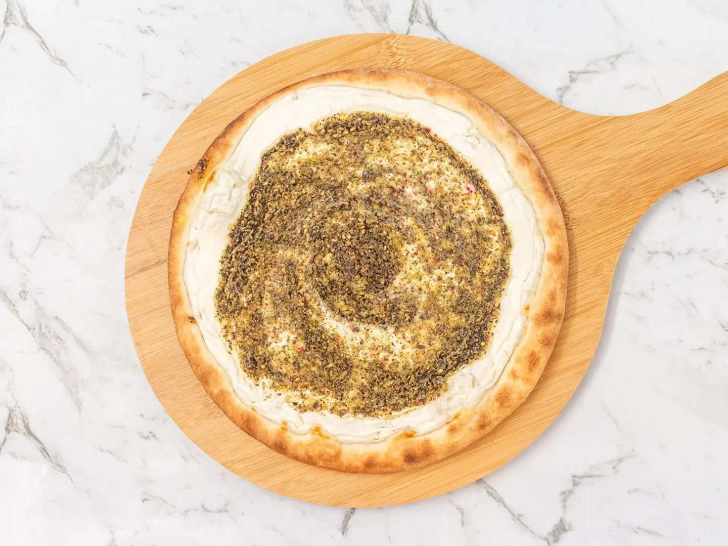 Labneh And Thyme Manakeesh