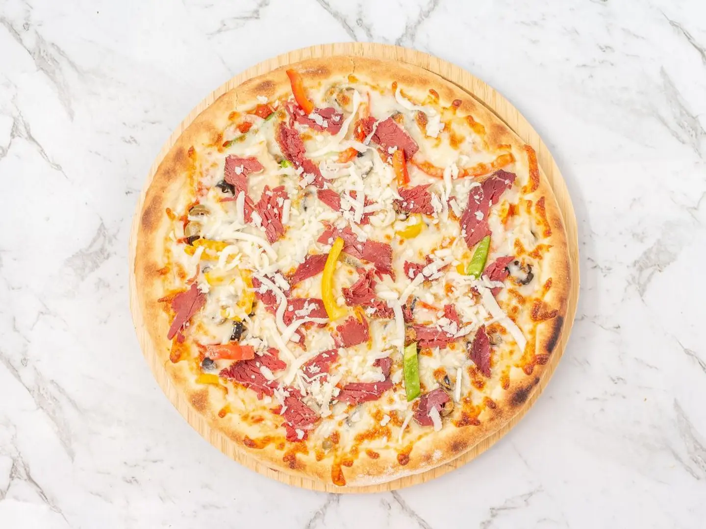 Large Pastrami Pizza - Pizza