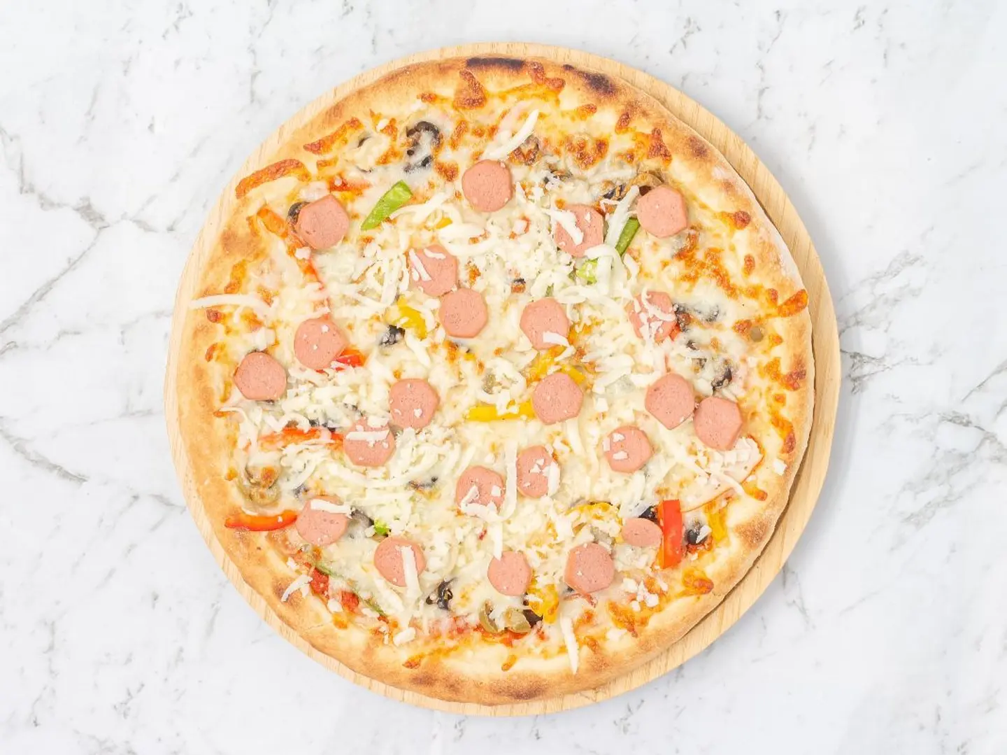 Large Pizza Hotdog  - Pizza