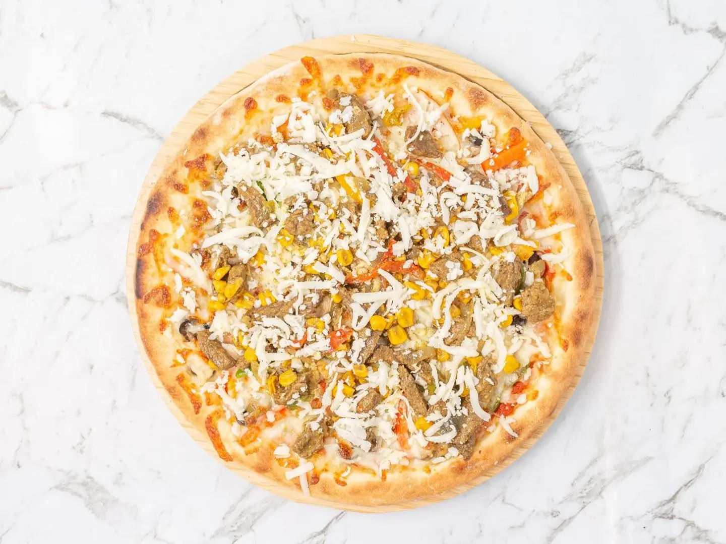 Large Meat Fajitas Pizza - Pizza