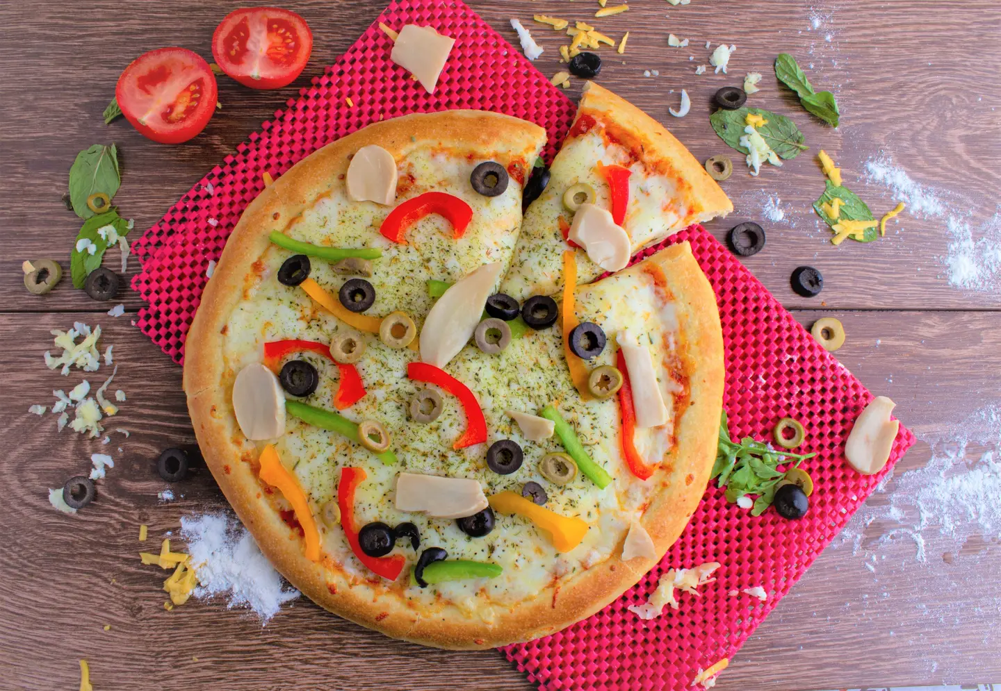 Large Wrap N Eat Pizza -  Pizza