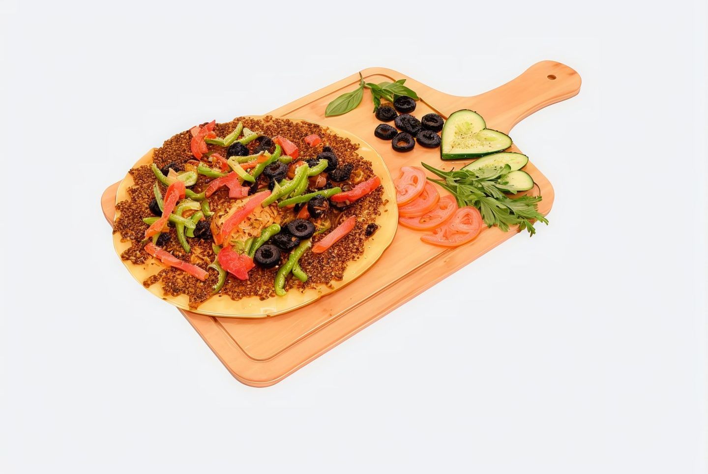 Zatar And Vegetables