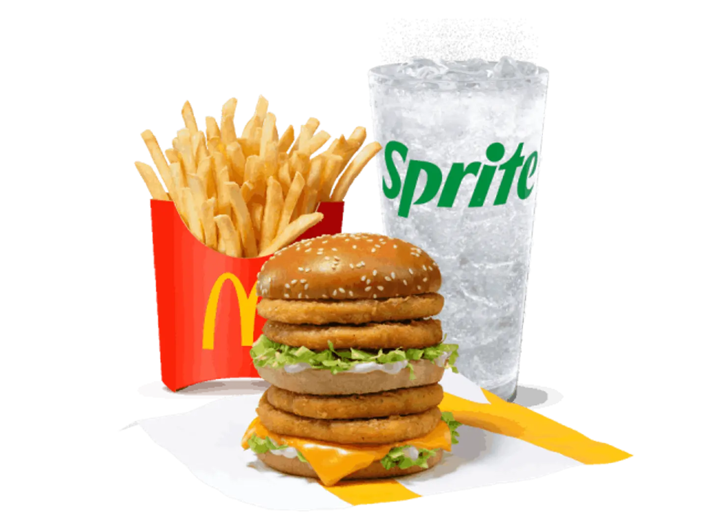 Large Chicken Mac Double Up Meal