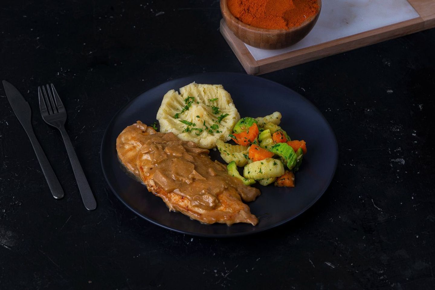 Chicken With Mushroom Sauce