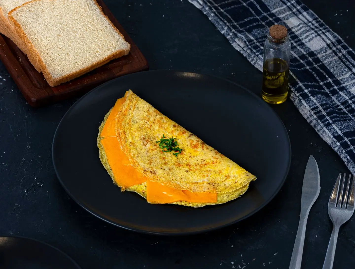 Cheddar Cheese Omelette