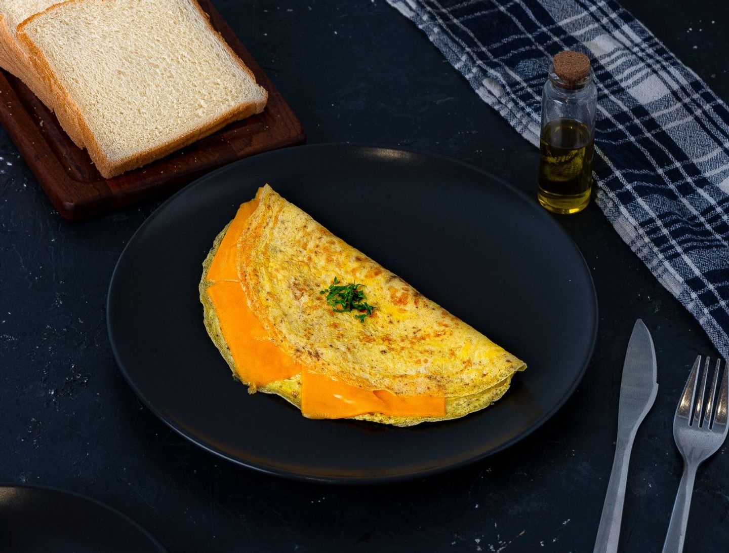 Cheddar Cheese Omelette
