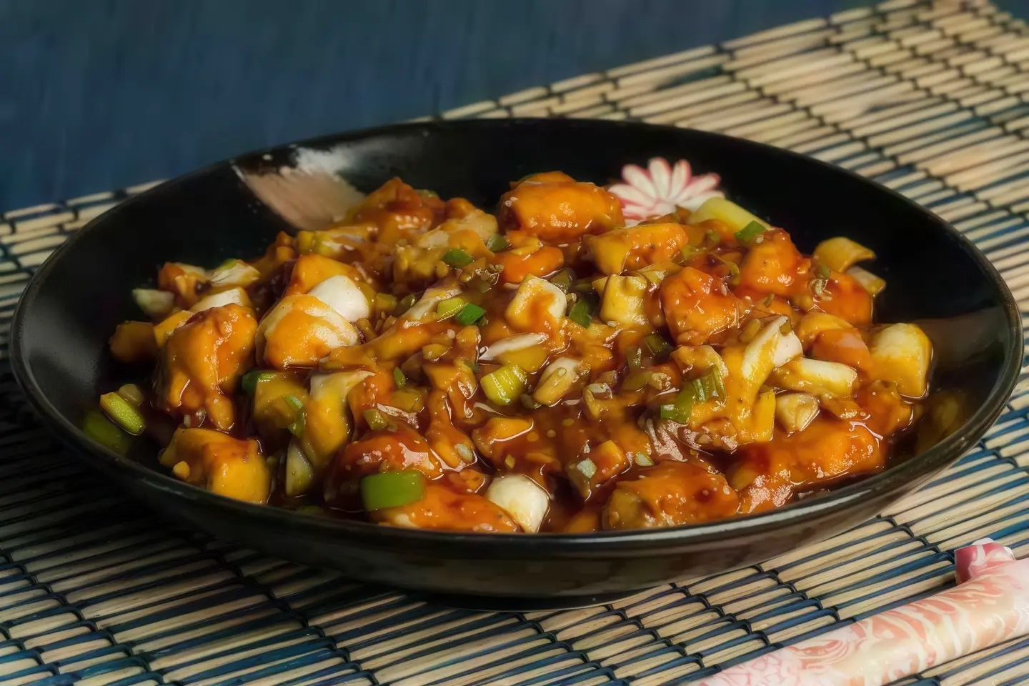 Chicken With Mixed Chili Sauce
