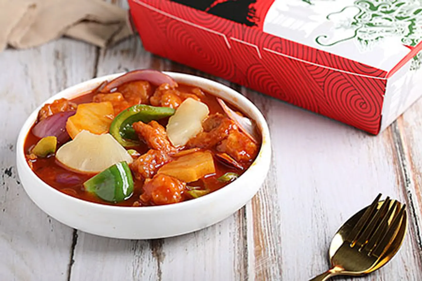 Chicken With Sweet And Sour Sauce