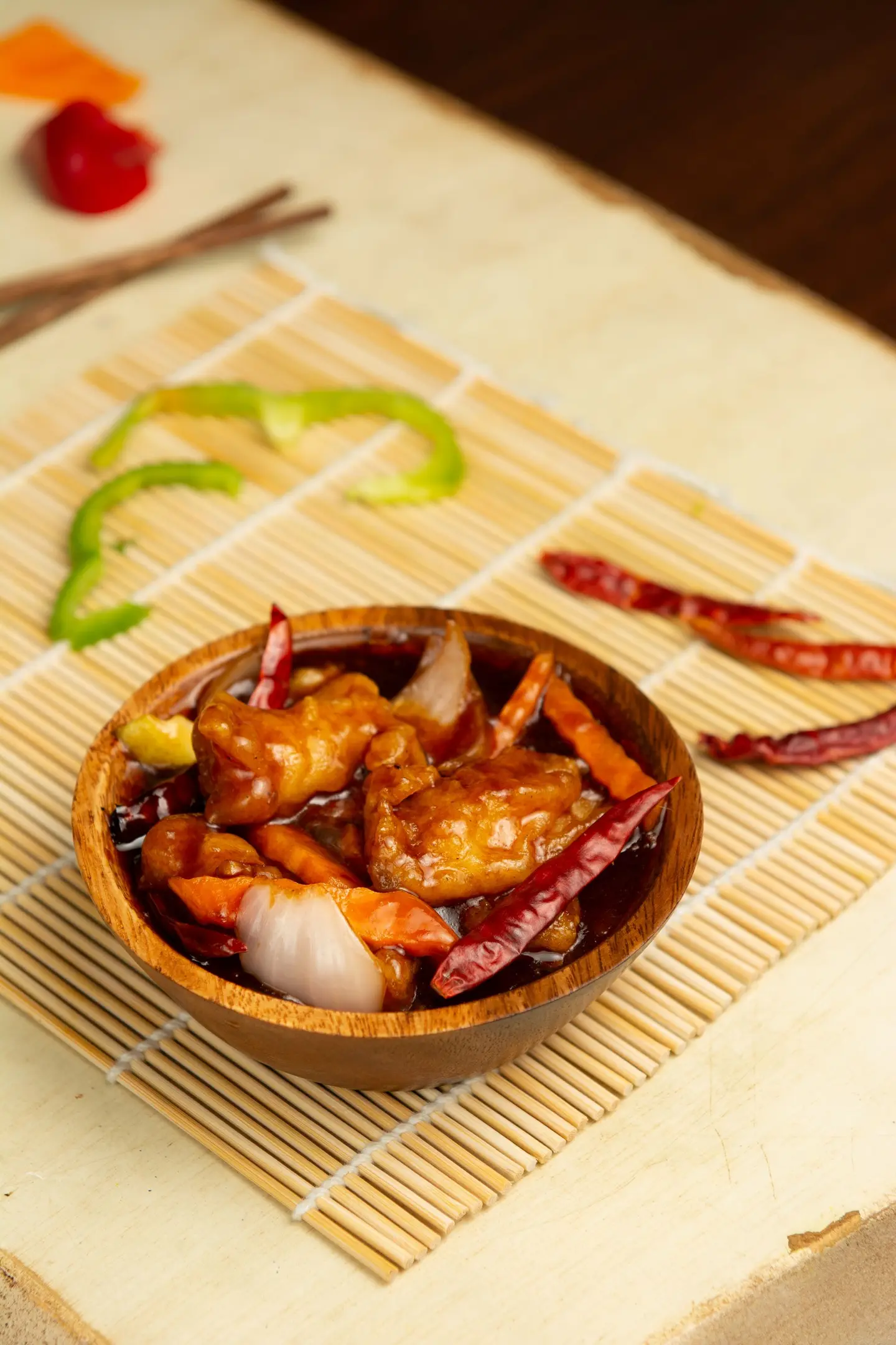 Fish With Dry Chili And Garlic