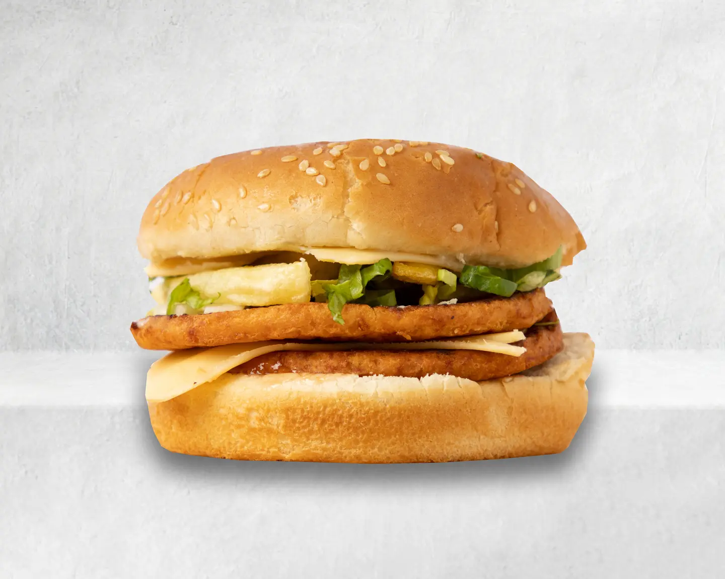 Double Chicken Burger