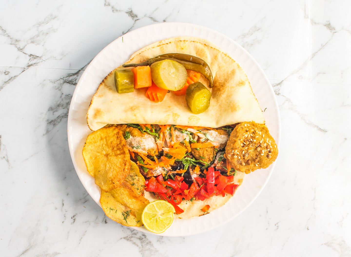 Regular Falafel Sandwich