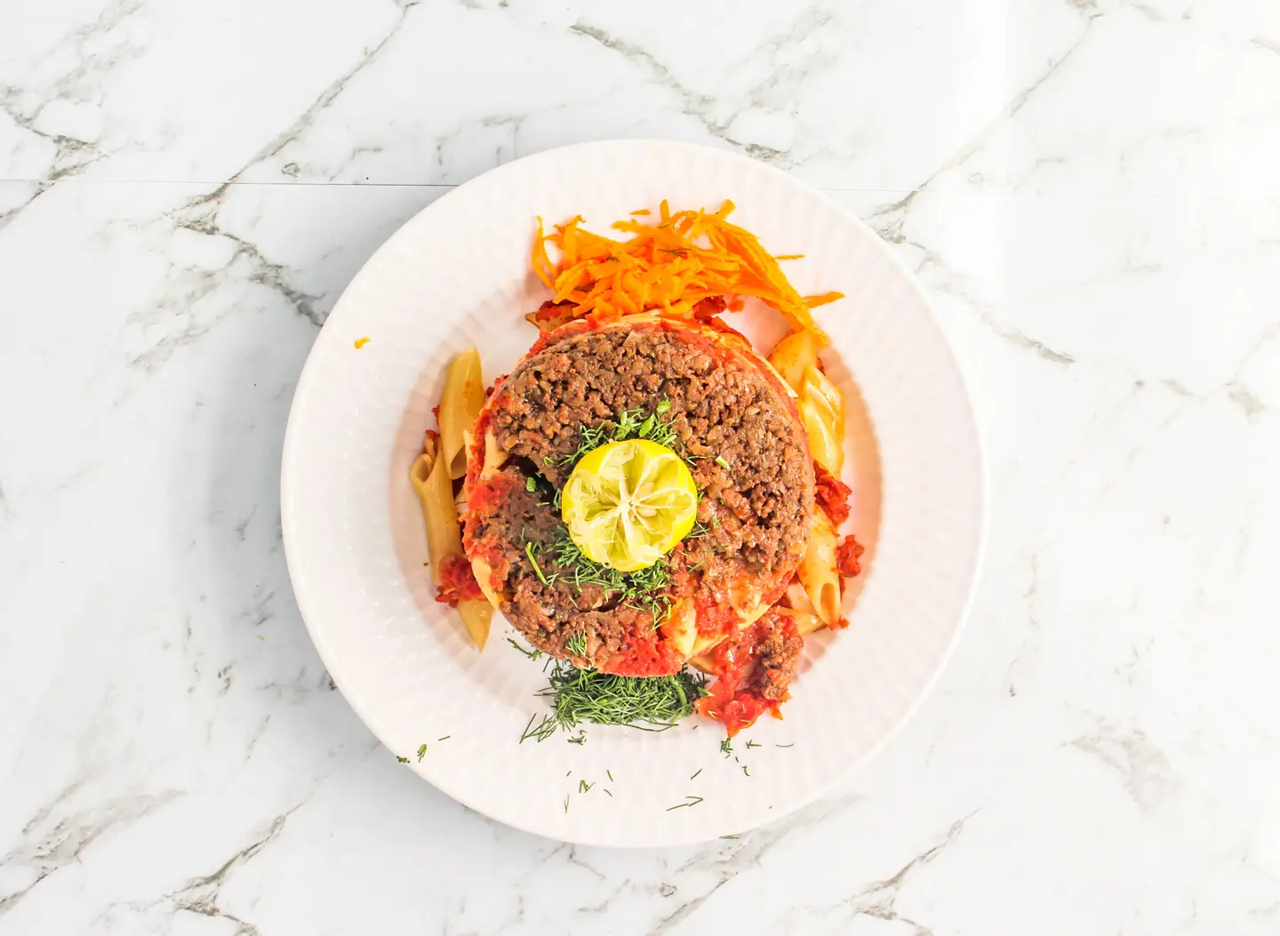 Pasta Tagine With Ground Beef
