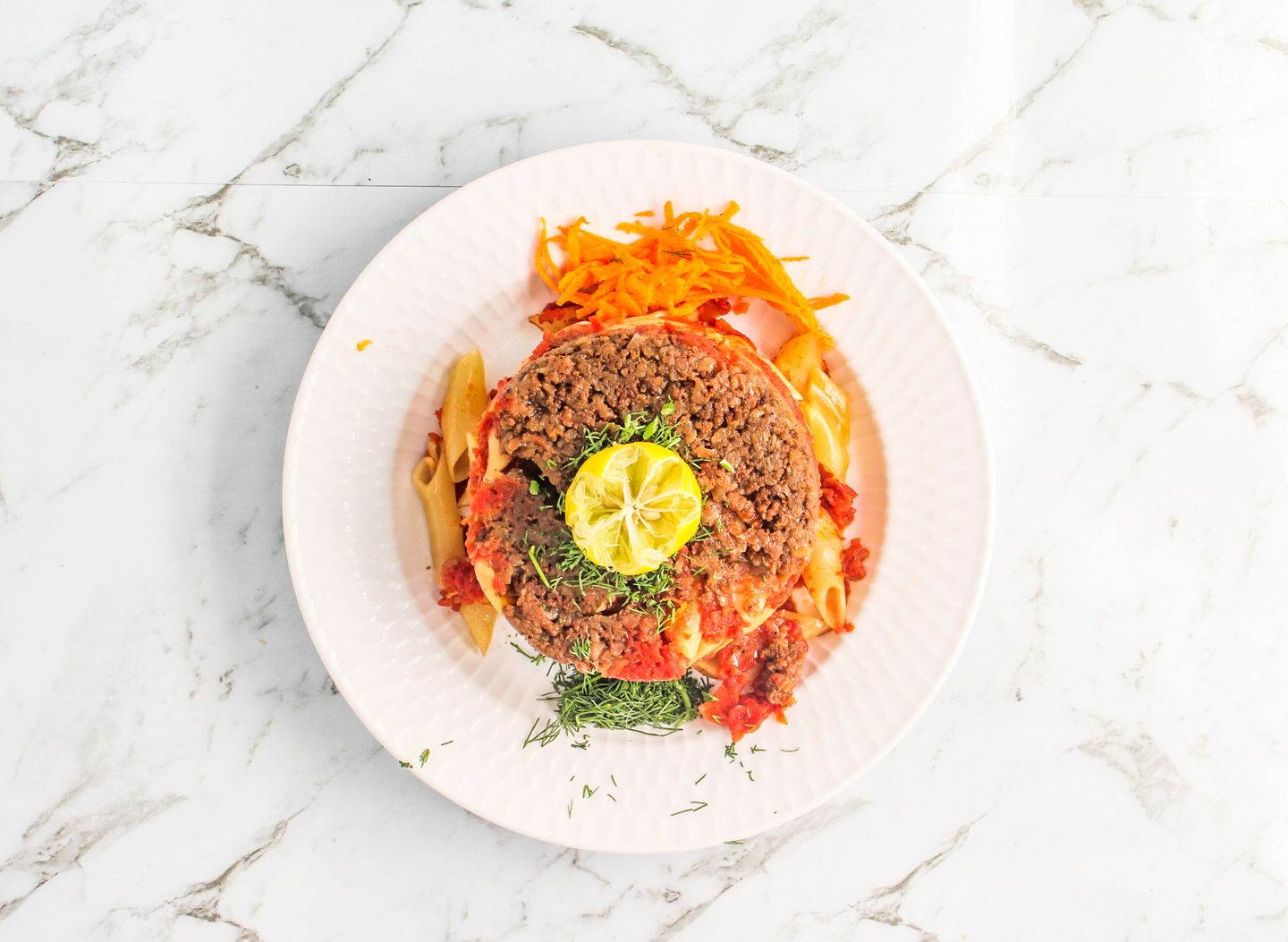 Pasta Tagine With Ground Beef