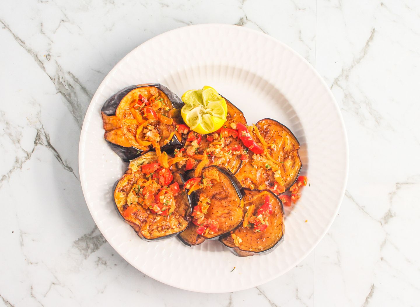 Eggplant Plate