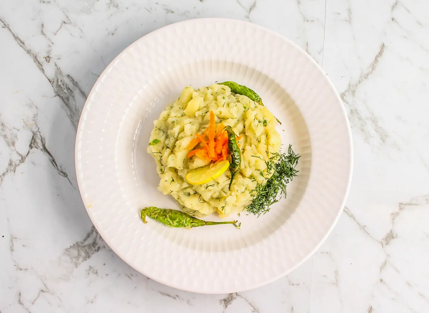 Mashed Potato Plate