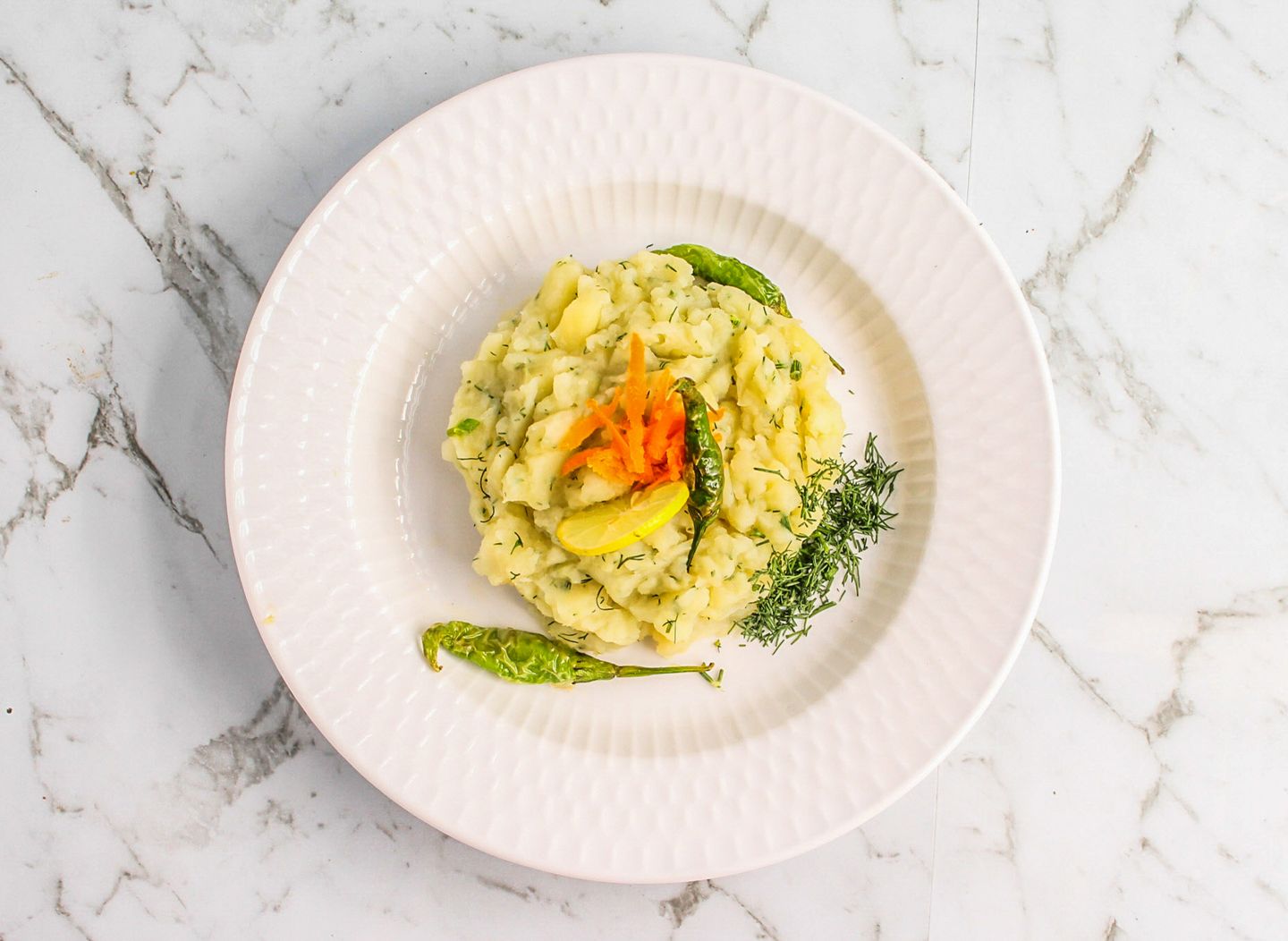 Mashed Potato Plate