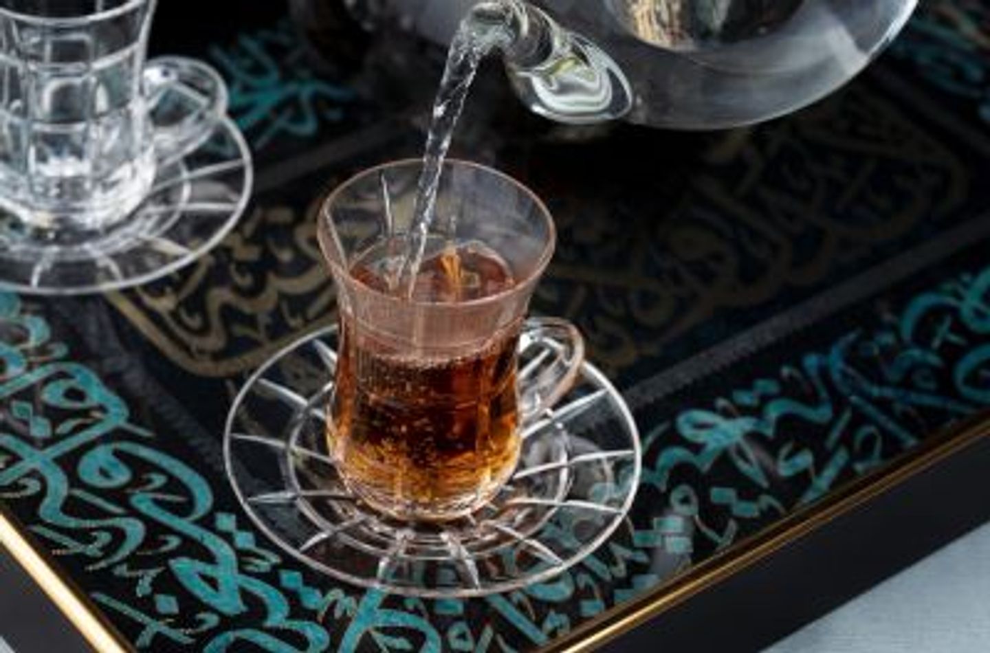 ليتر شاي بخار + ترمس