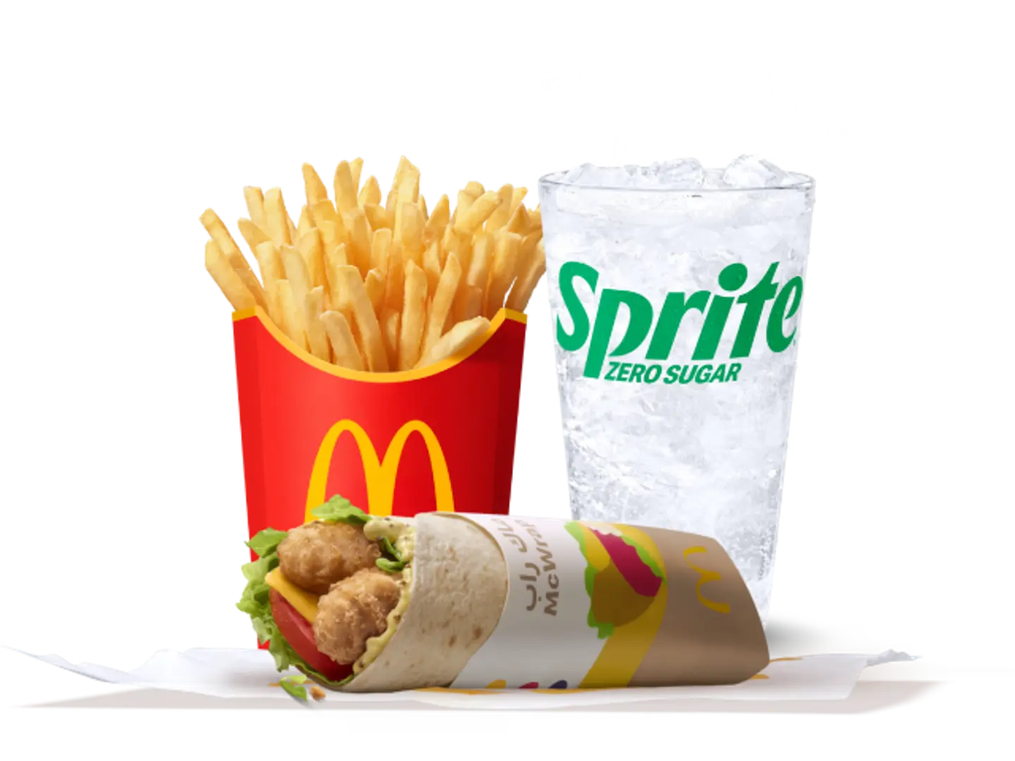 Mc Wrap Dijon Large Meal