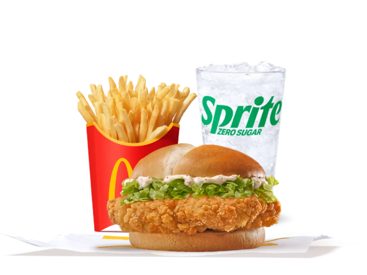 Mc Crispy Medium Meal