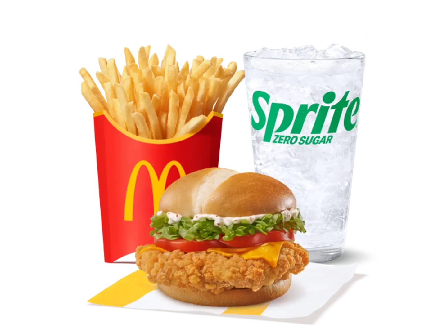 Mc Crispy Deluxe Large Meal